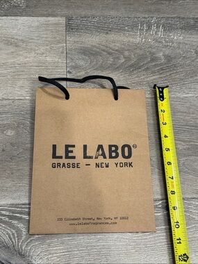 Le Labo Kraft Paper Gift Bag with Black Rope Handles